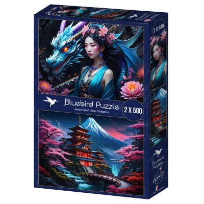 Pussel 2 x 500 bitar - Japan Spirit