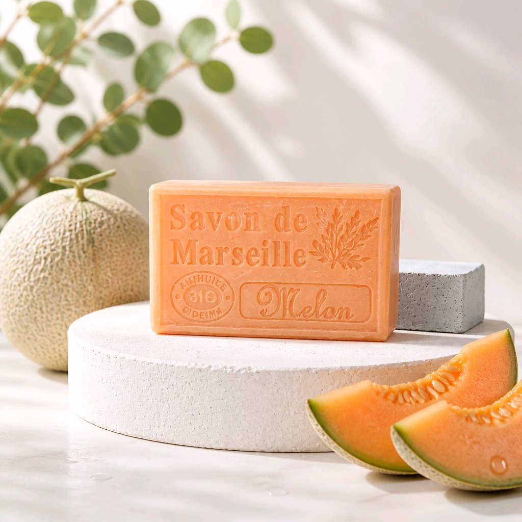 Marseilletvål - Melon - 125 g