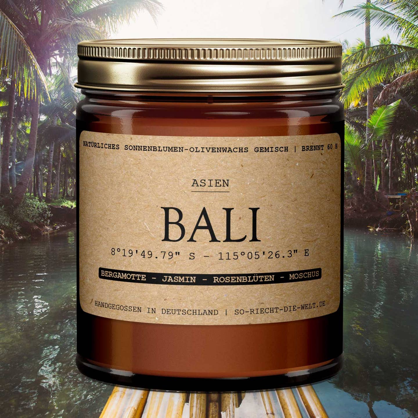 Bali - Bergamott/Jasmin/Rosenblad/Mysk