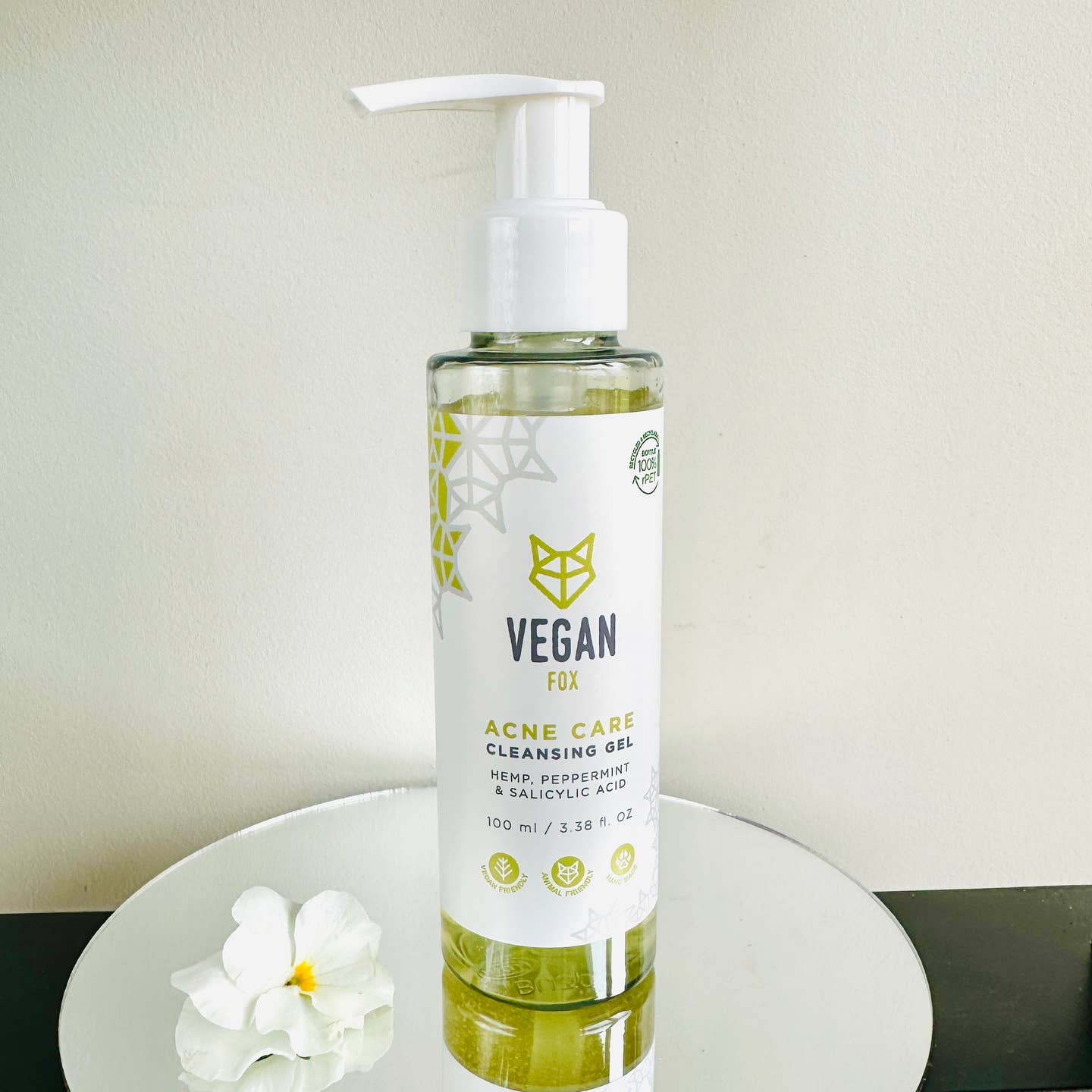 Rengöringsgel acnevård - Vegan Fox