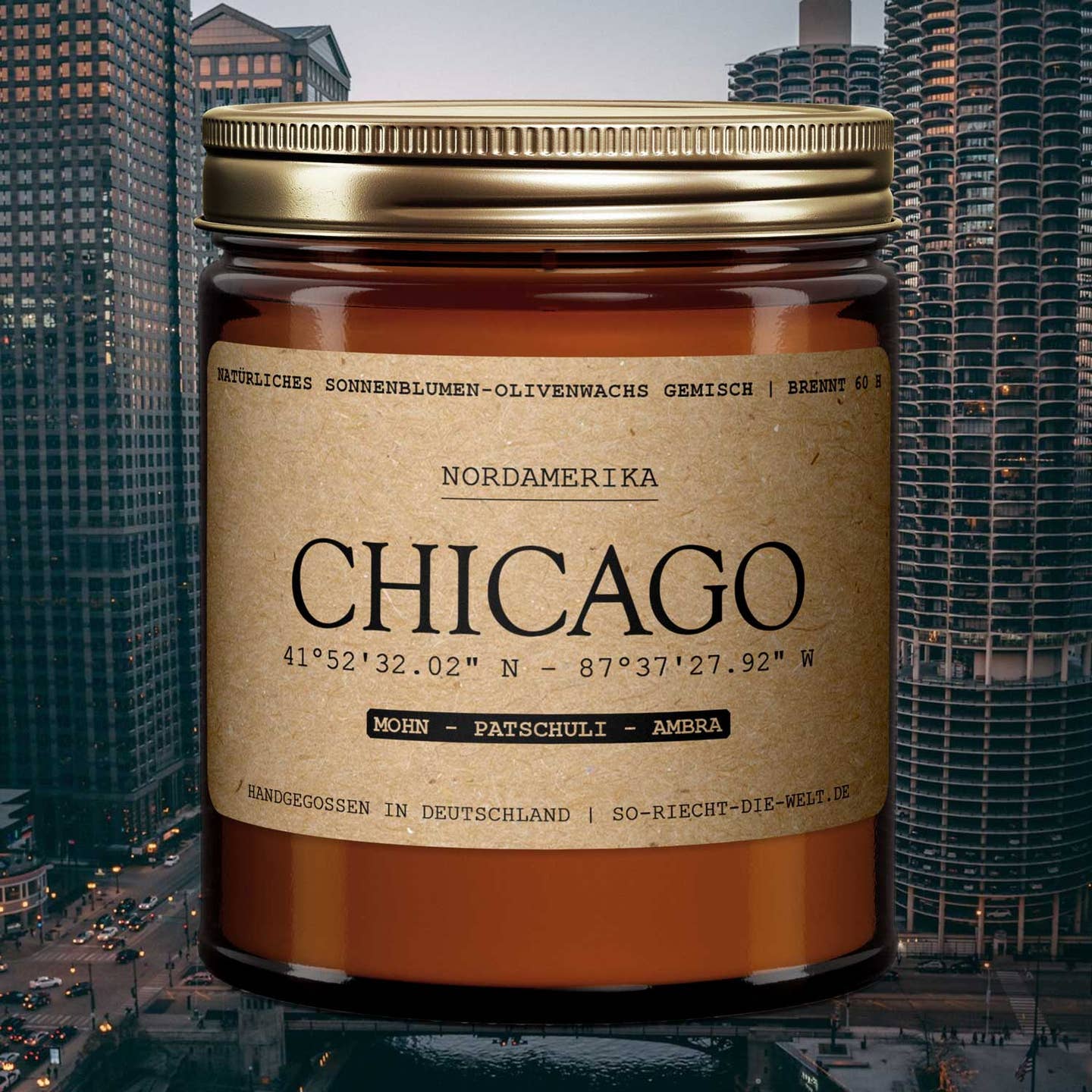 Chicago - Vallmo/Patchouli/Bärnsten