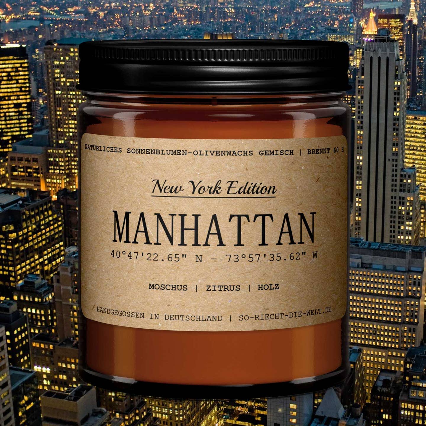 Manhattan - Mysk/Citrus/Trä