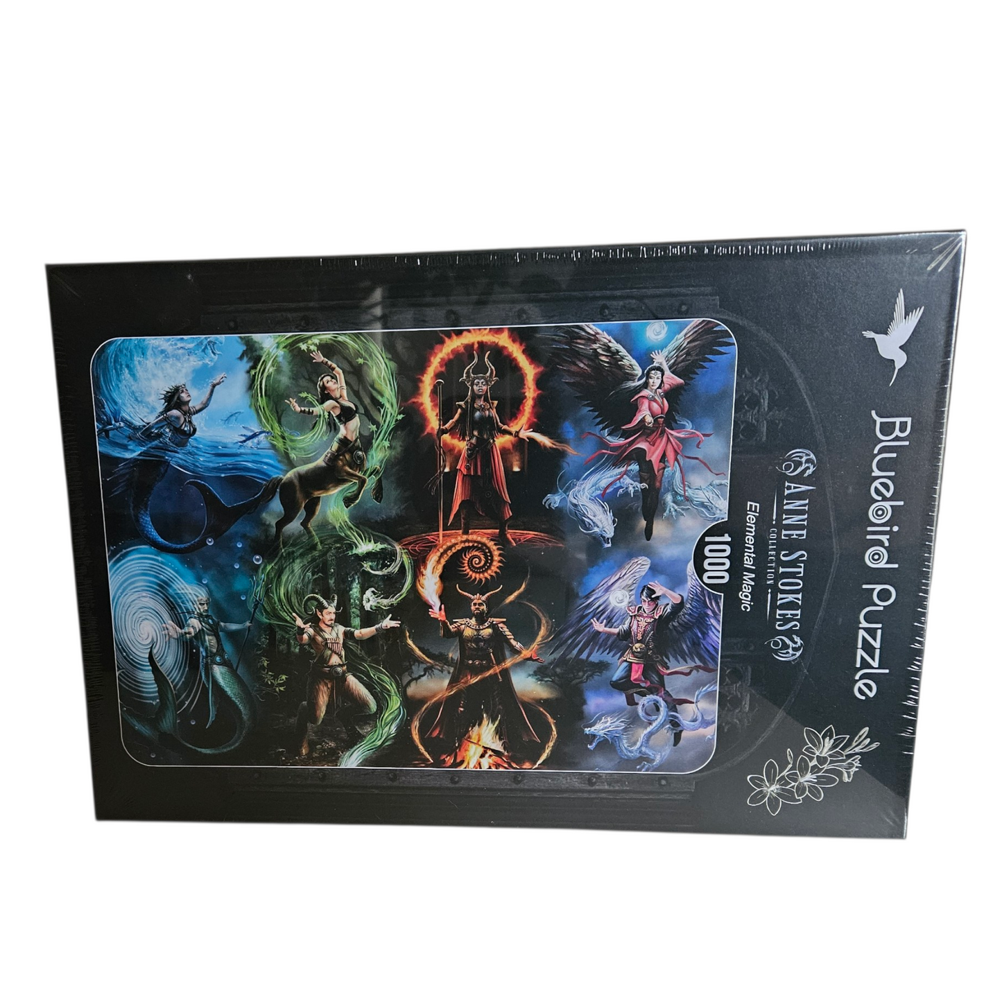 Pussel 1000 bitar - Anne Stokes - Elemental Magic