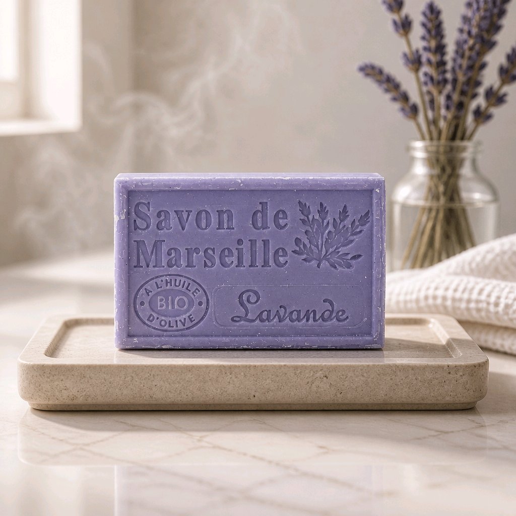 Marseilletvål - Lavendel - 125 g