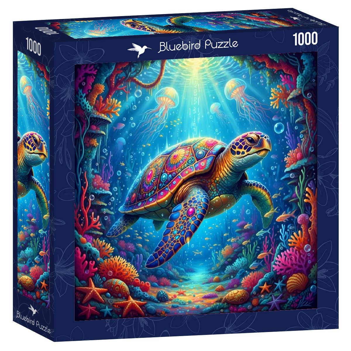 Pussel 1000 bitar - Havssköldpadda