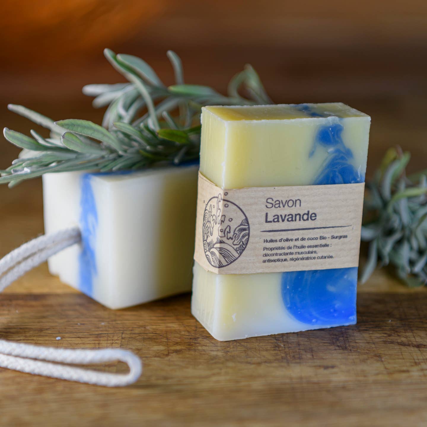 Lavendeltvål - 100g - Savonnerie de la Buèges