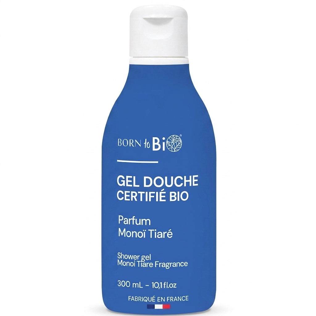 Duschgel  - Monoi & Tiaré  - 300 ml - Born to Bio