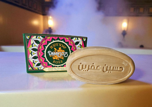 Aleppotvål Damaskusros 125 g