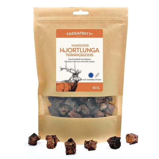 TassaFritt Hjortlunga 80g