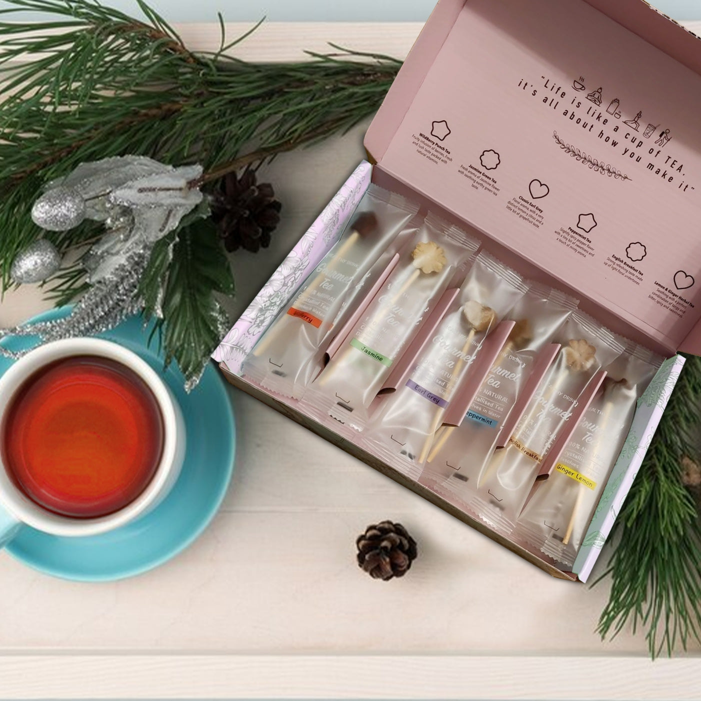 Presentbox Tea Pops