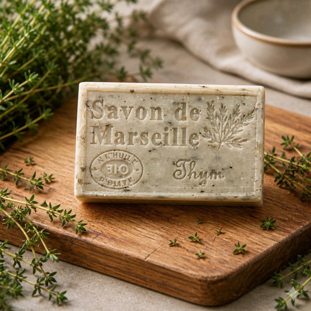 Marseilletvål  - Timjan  - 125 g
