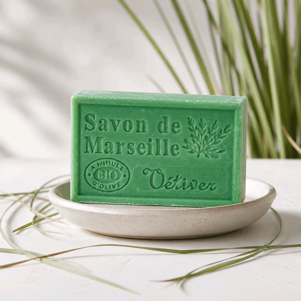 Marseilletvål  - Vetiver  - 125 g
