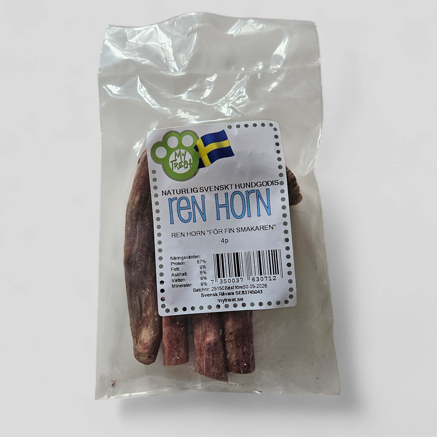 Renhorn 4-pack 12cm
