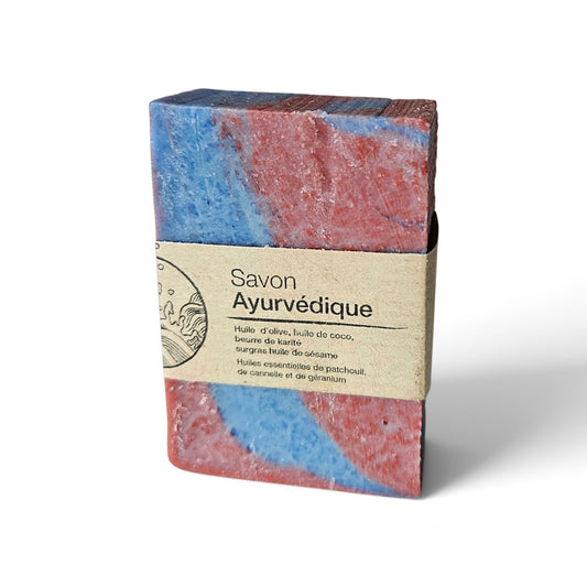 Ayurvedisk tvål med doft av apelsin, kanel och geranium