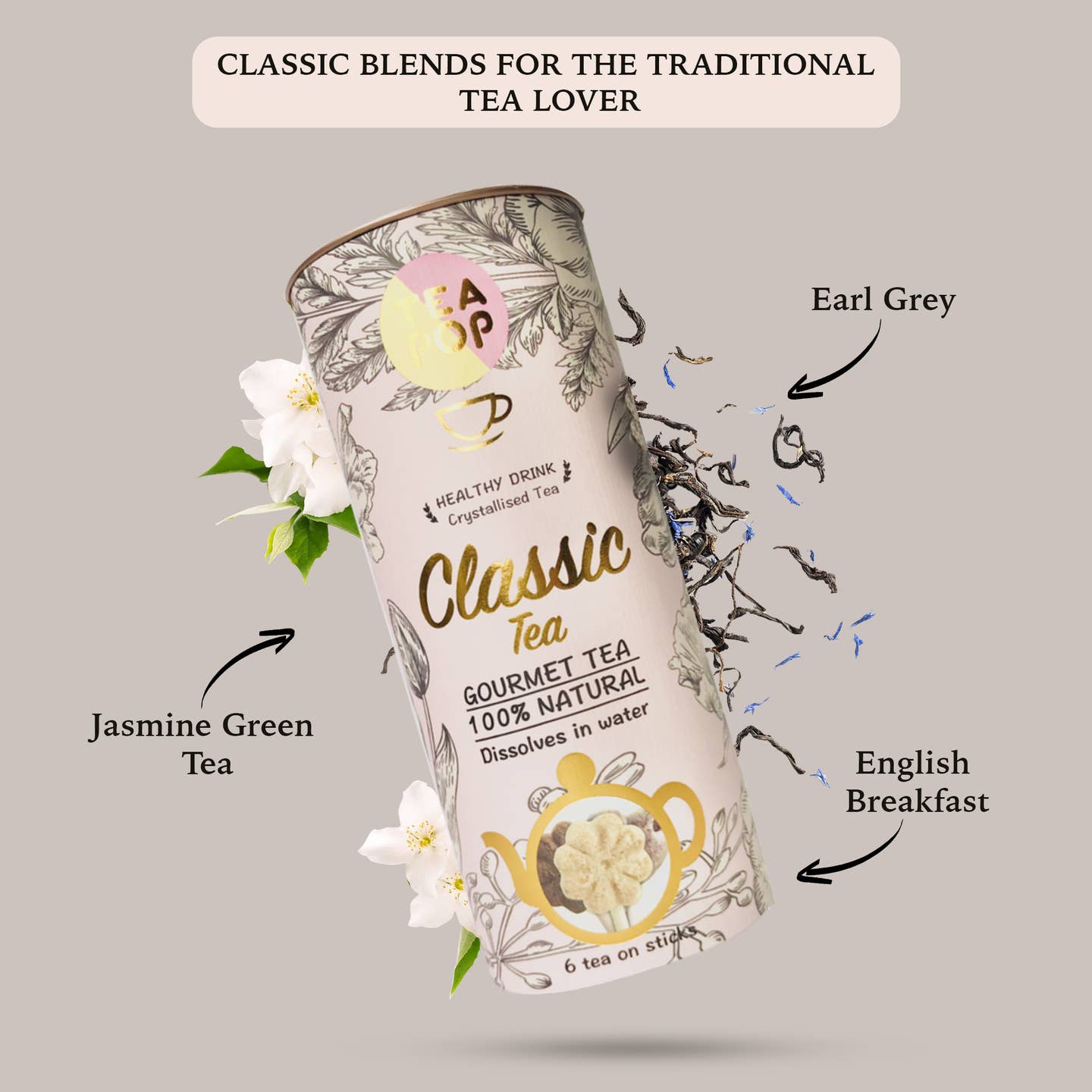 Tea Pops - Te på pinne - Classic Blends