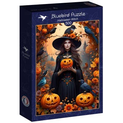 Pussel 500 bitar - Halloween Häxa