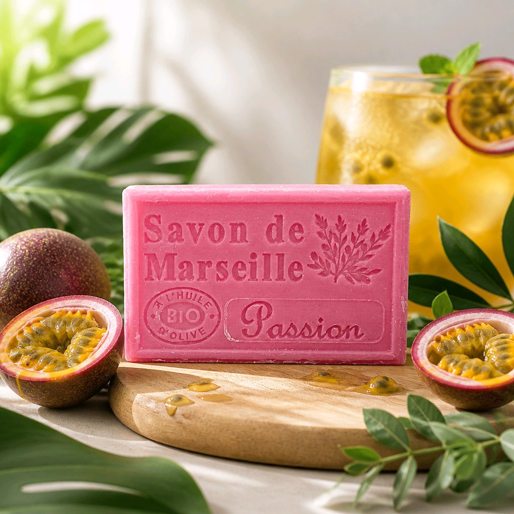 Marseilletvål  - Passionsfrukt  - 125 h