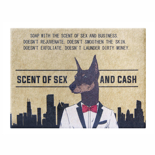 Doberman Sex & Cash - Handgjord tvål - Vegansk 85 g