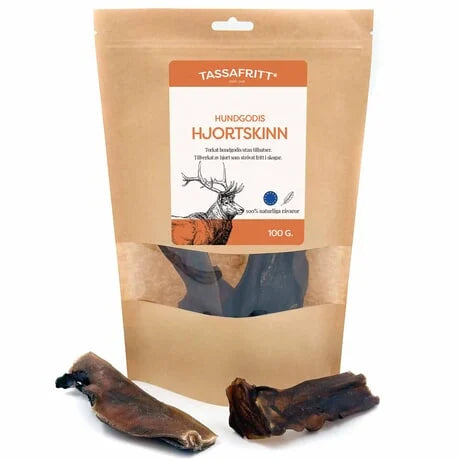 TassaFritt Hjortskinn tuggrulle 100 g