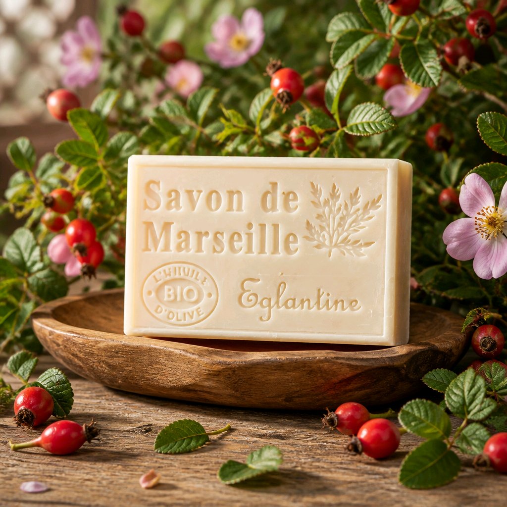 Marseilletvål  - Nypon - 125 g