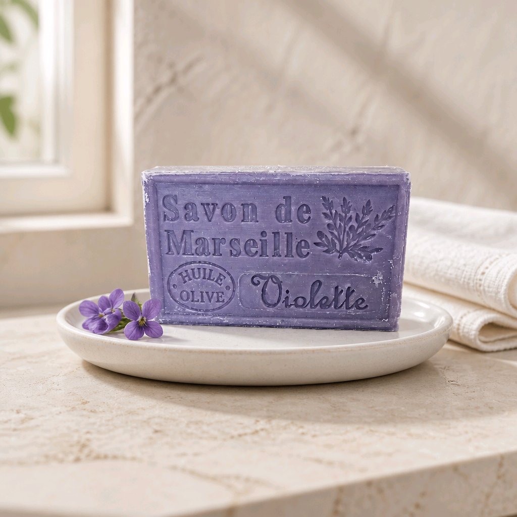 Marseilletvål  - Viol - 125 g